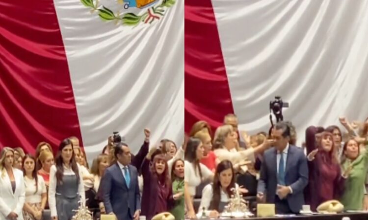 PAN y Morena chocan por minutos de silencio en Cámara