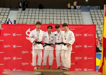 Judoca de la UAT Eduardo Sagastegui conquista medalla de oro en la Supercopa de España