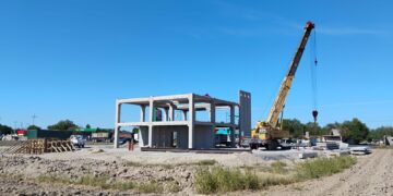 Avanza la construcción de 15 Estaciones de Seguridad en la frontera de Tamaulipas