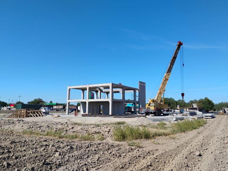 Avanza la construcción de 15 Estaciones de Seguridad en la frontera de Tamaulipas