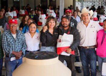 Lleva la Secretaría de Bienestar apoyos sociales a Ocampo, Tamaulipas