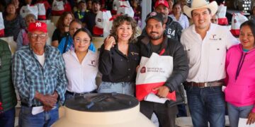 Lleva la Secretaría de Bienestar apoyos sociales a Ocampo, Tamaulipas