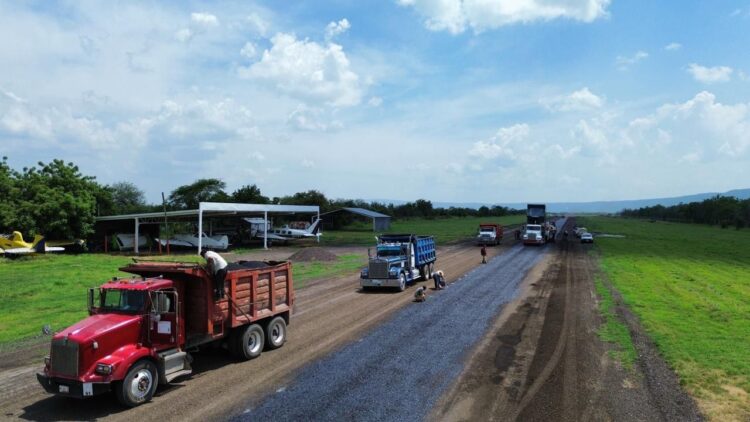Rescata gobierno de Américo Villarreal aeródromo de Ciudad Mante para fortalecer al campo