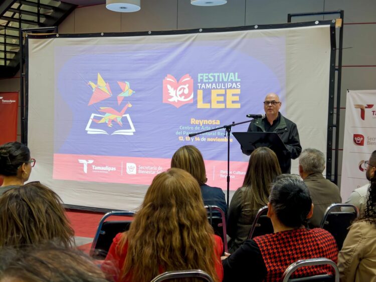 Festival Tamaulipas LEE abre en Reynosa con el recital literario “Río Guayalejo” de Baudelio Camarillo