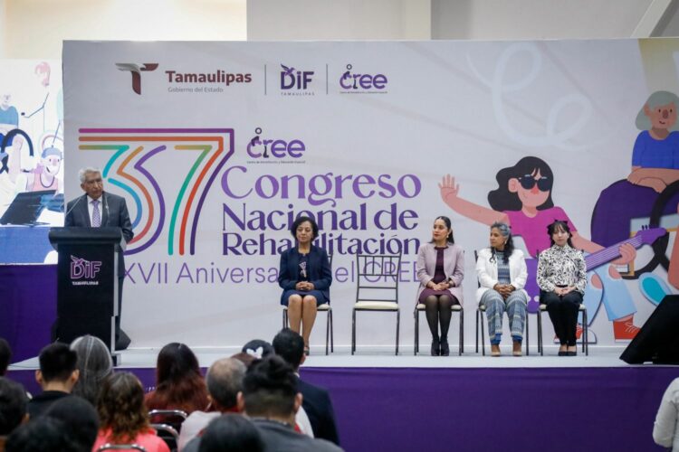 Realizan el 37° Congreso Nacional de Rehabilitación del DIF Tamaulipas