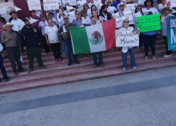 Marchan chenta en Cd. Victoria en demanda de seguridad y justicia en México