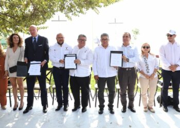 Virtual inicio de construcción de la Planta de Tratamiento de Aguas Residuales en Altamira, tras firma de acuerdo