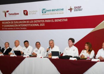 Evalúan trabajo de los Distritos de Salud para el Bienestar en Tamaulipas