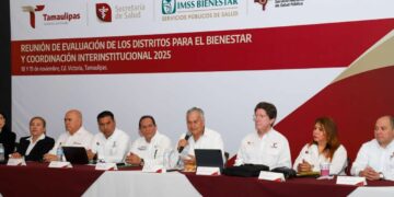 Evalúan trabajo de los Distritos de Salud para el Bienestar en Tamaulipas