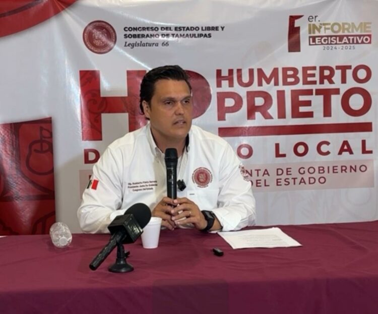 Informará este jueves Diputado Humberto Prieto del primer año de quehacer legislativo