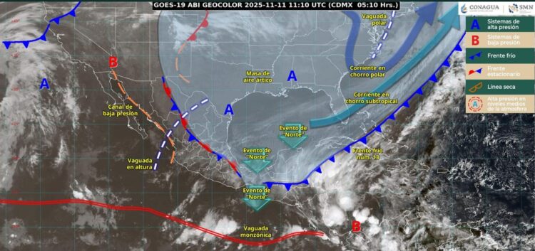 Sigue, por hoy, el clima frío