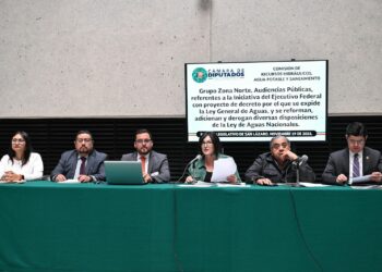 Siguen en Cámara de Diputados audiencias sobre iniciativa de la Ley General de Aguas y reforma Ley de Aguas Nacionales