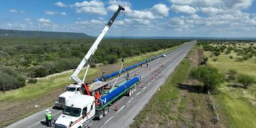 Avanza construcción de la segunda línea del Acueducto en Cd. Victoria Tamaulipas