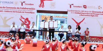 Reinauguran área de Gimnasia Artística de la Unidad Deportiva Siglo XXI de Cd. Victoria