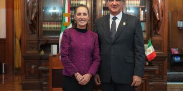 Américo Villarreal refrenda compromiso con la transformación en reunión con la presidenta Sheinbaum