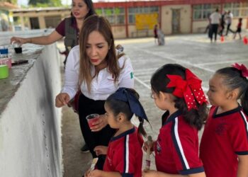 Promueven derechos de niñas, niños y adolescentes con jornada en ejido La Libertad
