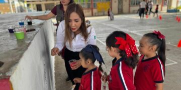Promueven derechos de niñas, niños y adolescentes con jornada en ejido La Libertad