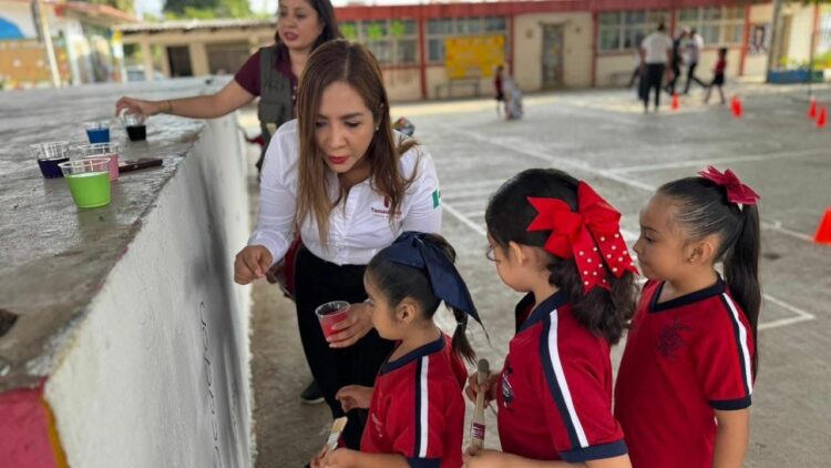 Promueven derechos de niñas, niños y adolescentes con jornada en ejido La Libertad