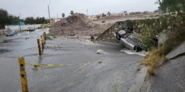 Frente frío 16 y lluvias generan inundaciones en colonias bajas de Reynosa