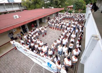 Participa INJUVE Tamaulipas en el “Mosaico Nacional por la Paz y Contra las Adicciones”