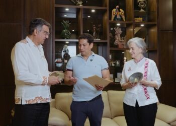 Llegan piezas bendecidas por El Vaticano para monumental Virgen de la Misericordia de “El Chorrito”, Hidalgo