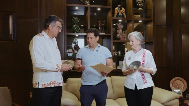 Llegan piezas bendecidas por El Vaticano para monumental Virgen de la Misericordia de “El Chorrito”, Hidalgo