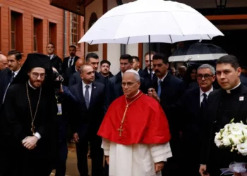 El Papa León no se detiene a rezar en la Mezquita Azul de Estambul