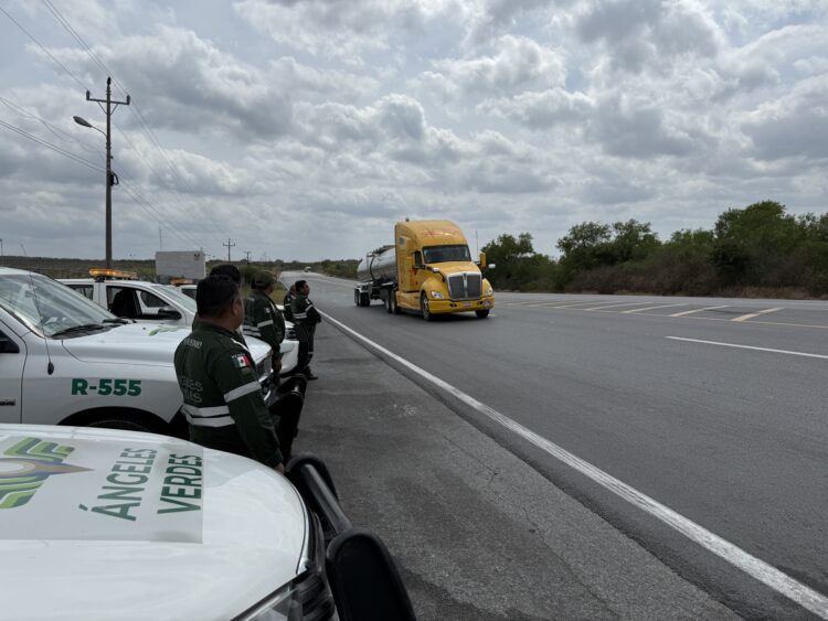 Otorgan Ángeles Verdes 21 atenciones diarias en carreteras de Tamaulipas