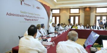 Refrenda el gobernador Américo Villarreal apoyo al Puerto del Norte de Matamoros