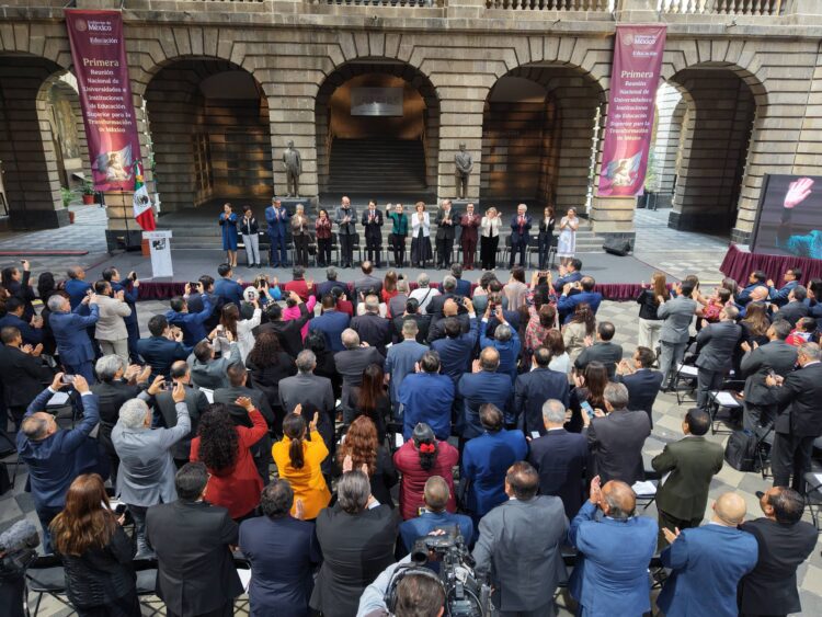 Rector de la UAT asiste a reunión nacional de universidades públicas con Claudia Sheinbaum