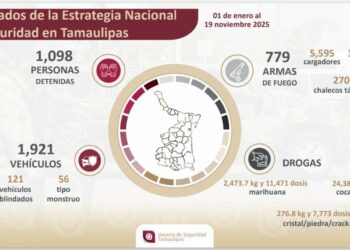 Deienen a más de mil en Tamaulipas durante Estrategia Nacional de Seguridad
