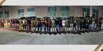 Caen 23 presuntos delincuentes durante operativo en Hidalgo