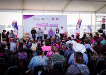 DIF Tamaulipas lleva el Mercado de Alimentos “Come Bien, Vive Bien” a las familias de Jiménez