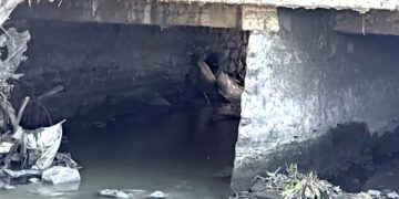 Atienden la PAUT posible riesgo ambiental en El Mante por fuga en drenaje