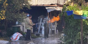 Fuga de gas en vivienda del 25 y 26 Carrera Torres moviliza a bomberos