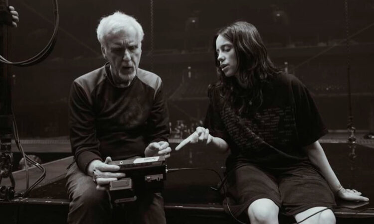 Billie Eilish lanza película en 3D con James Cameron