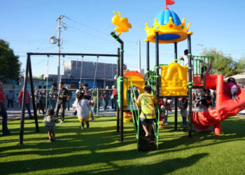 Rescatan espacios públicos en Nuevo Laredo