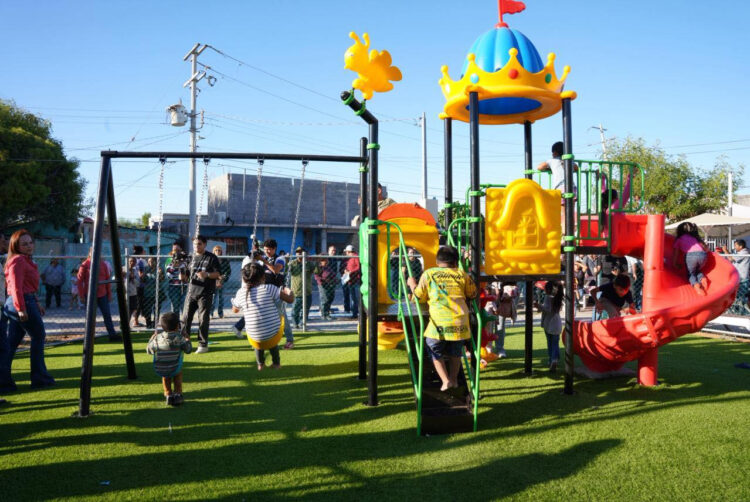 Rescatan espacios públicos en Nuevo Laredo