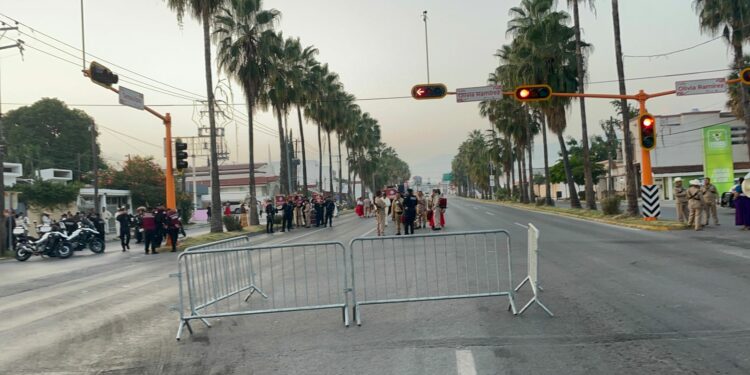 Cierran el 8 con motivo del desfile Revolucionario