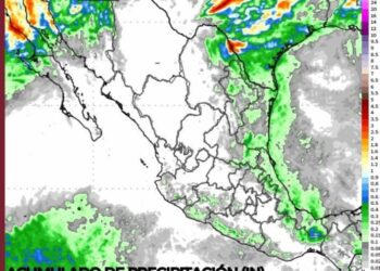 Pronostica PC lluvias durante el fin de semana