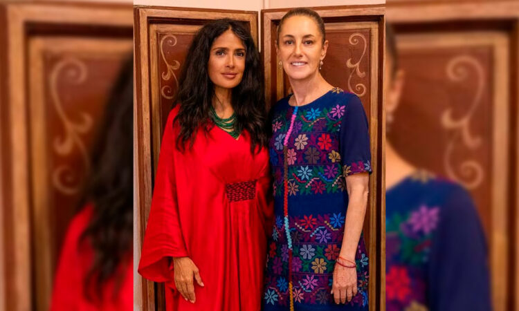 Salma Hayek pide incentivos para el cine en México