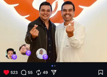 Destapa Máynez a Daniel Pérez Vázquez como posible candidato de MC a la alcaldía de Victoria