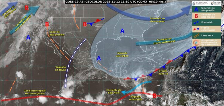 Alertan por rachas de vientos fuertes en Tamaulipas