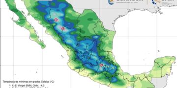 México enfrentará frío intenso y lluvias del 17 al 19 de noviembre