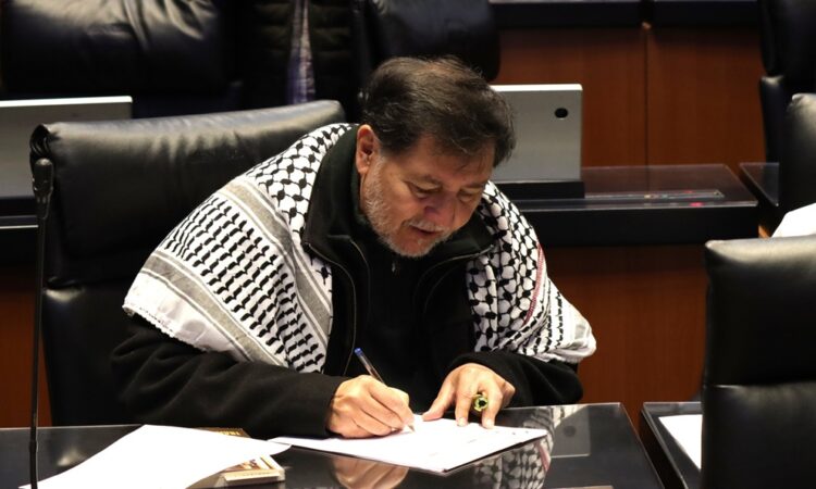 Noroña exige excluir al PAN de posiciones clave en el Senado