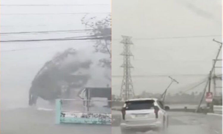 Filipinas sufre fuertes daños por el su-tifón Fung-wong