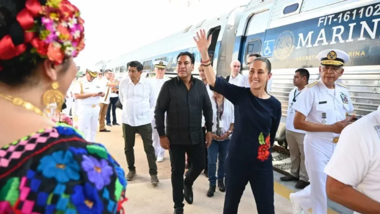 Sheinbaum confirma conexión ferroviaria del Tren Interoceánico con Guatemala
