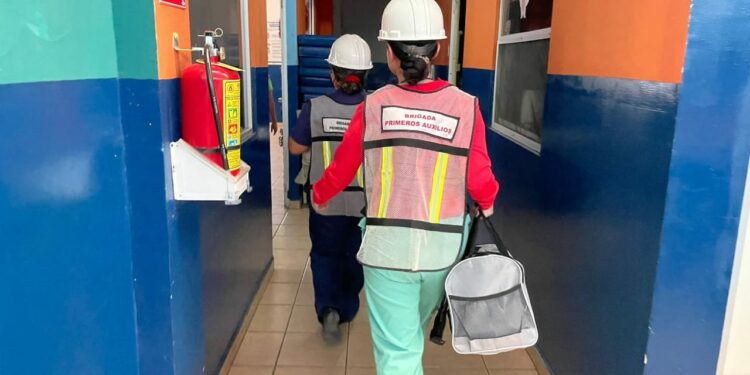 Realiza PC simulacro en guardería