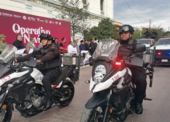 “Blindan” 350 policías estatales y federales las fiestas decembrinas en Victoria