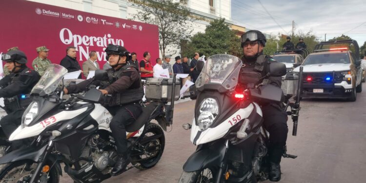 “Blindan” 350 policías las fiestas decembrinas en Victoria